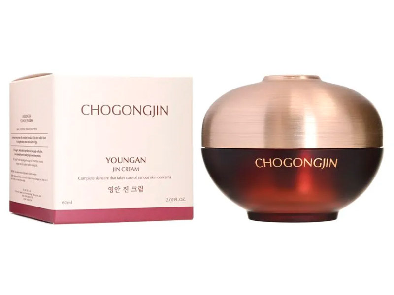 Омолаживающий премиум-крем для лица Missha Chogongjin Youngan Jin Cream, 60 мл интенсивно омолаживающий тонер для лица на основе восточных трав missha chogongjin youngan