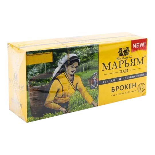 

Чай черный Maryam tea 2 г х 25 шт