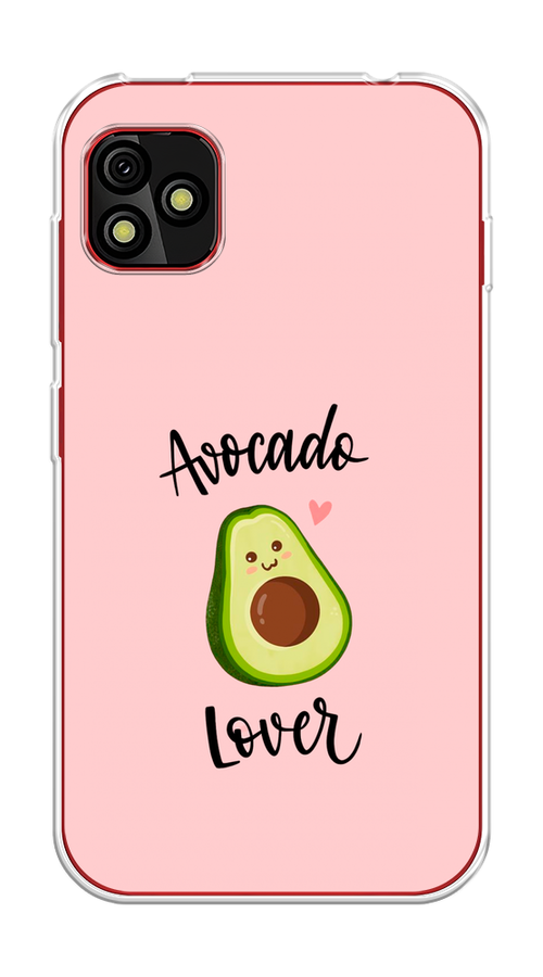 

Чехол на BQ 5060L "Avocado lover", Розовый;зеленый, 201750-6