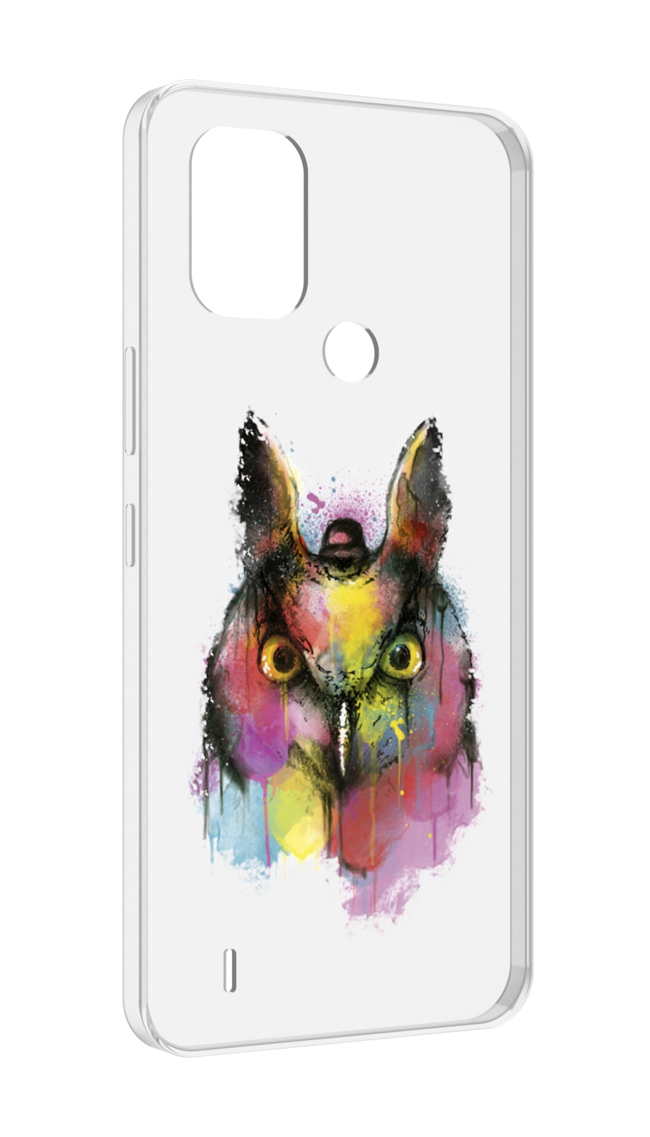 

Чехол MyPads Сова 2 для Nokia C31, Прозрачный, Tocco