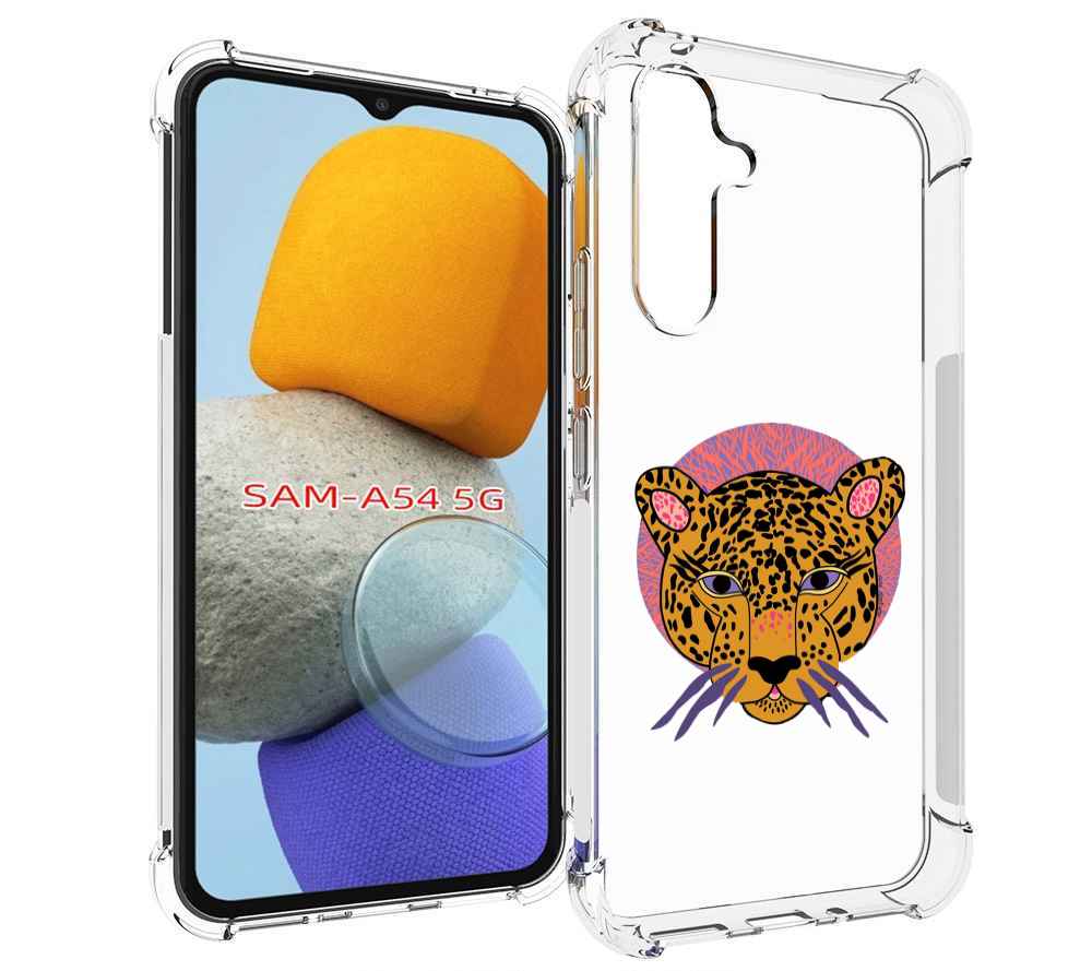

Чехол MyPads тигр-в-кругу для Samsung Galaxy A54, Tocco