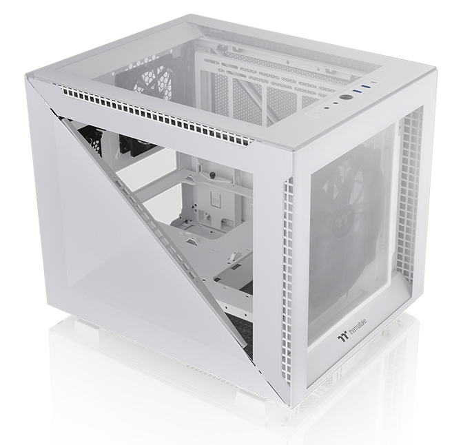 

Корпус компьютерный Thermaltake без БП White (CA-1V1-00S6WN-00)