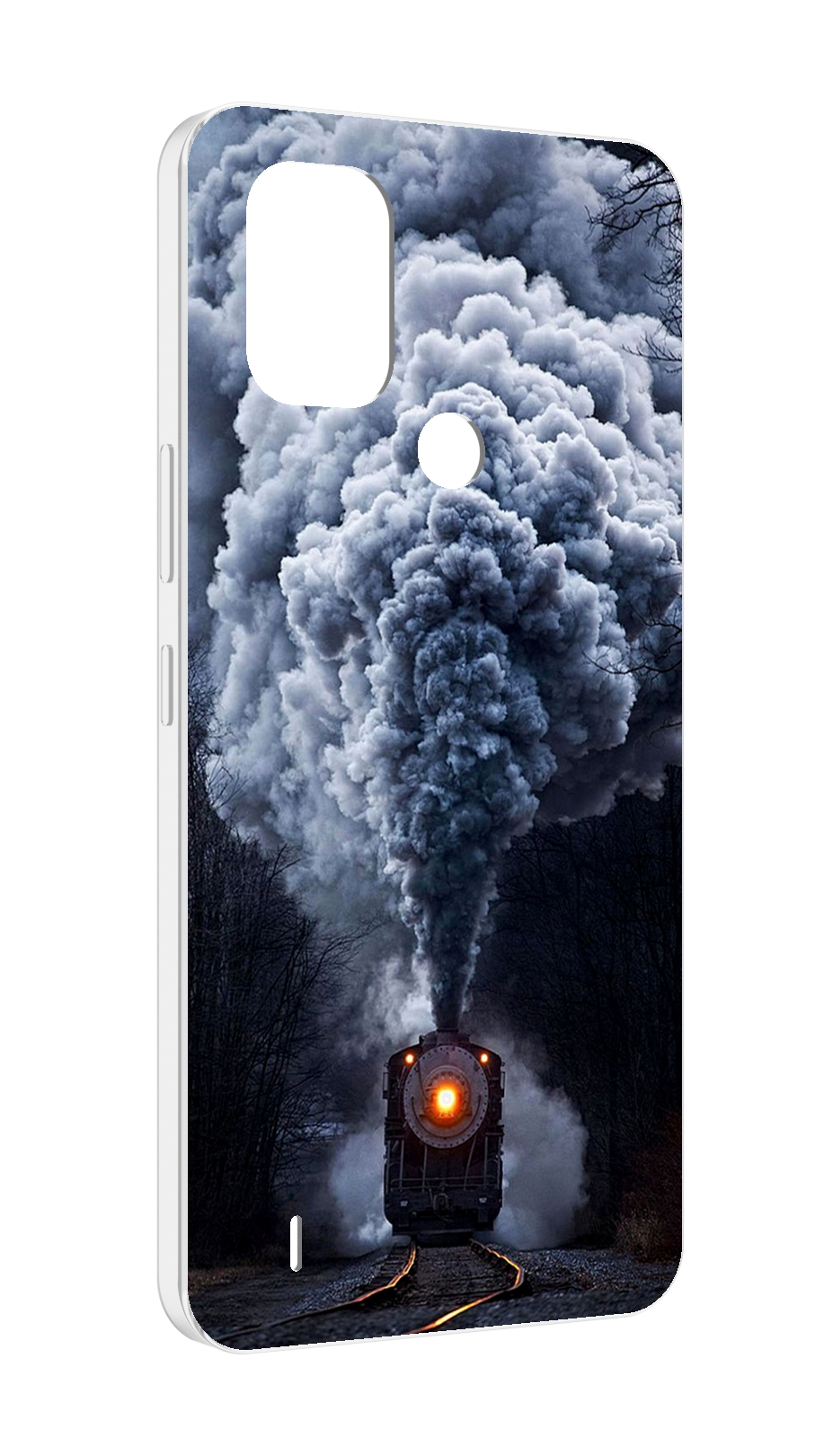 

Чехол MyPads Паровоз для Nokia C31, Прозрачный, Tocco