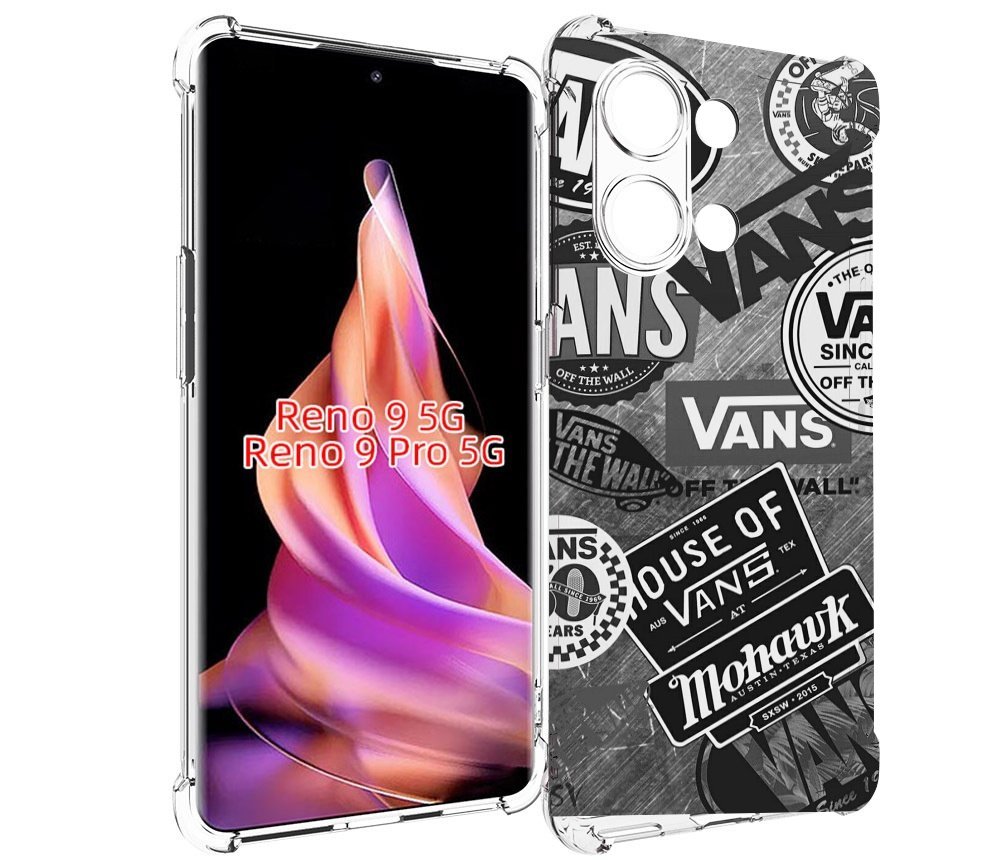 

Чехол MyPads Ванс-постер для Oppo Reno 9/Reno 9 Pro, Прозрачный, Tocco