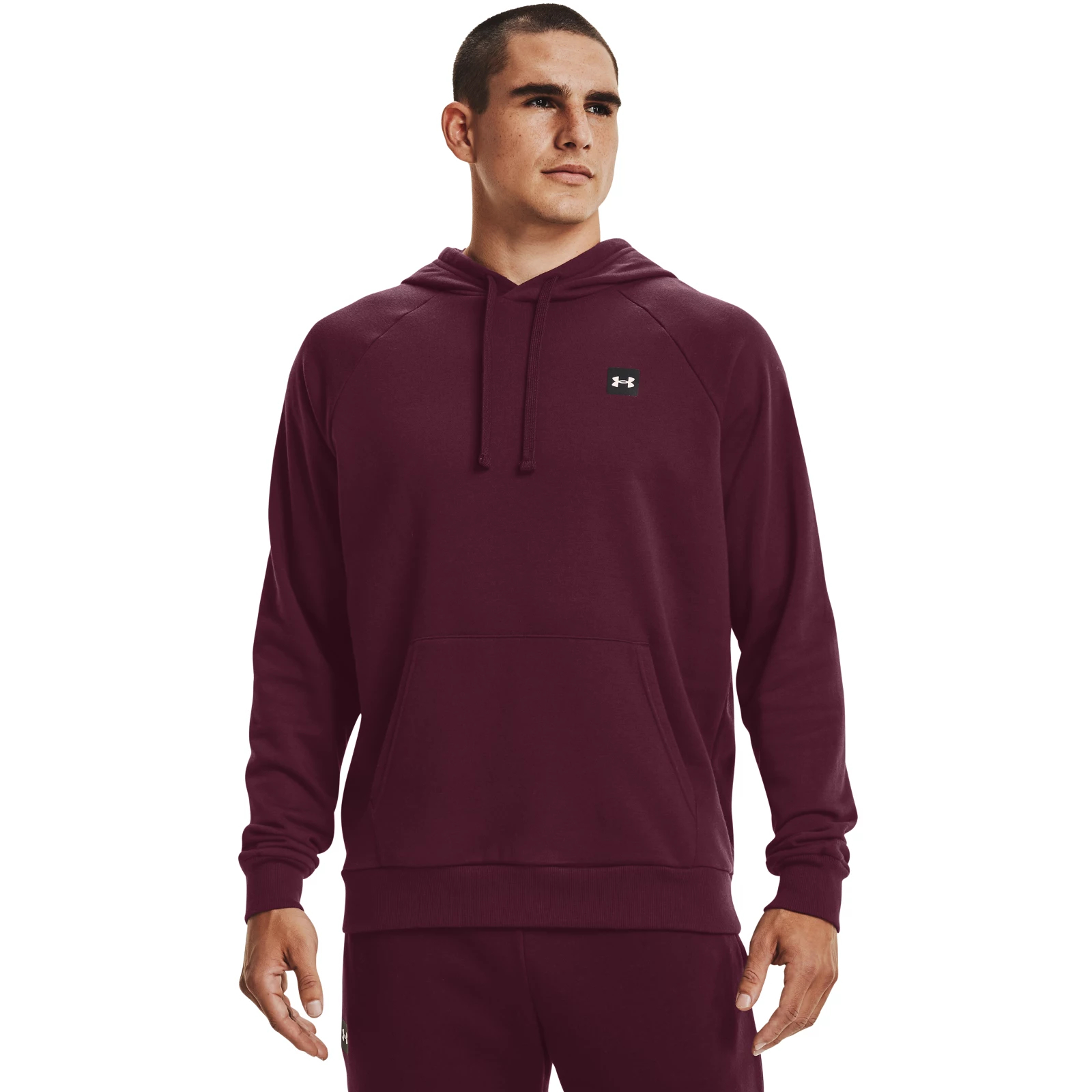 фото Худи мужское under armour 1357092 фиолетовое 50 ru