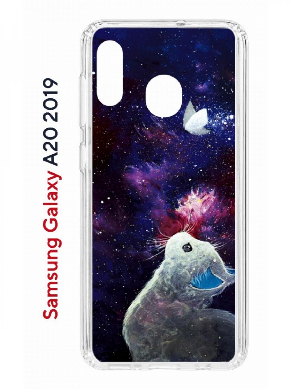 

Чехол на Samsung A20/A30 2019 с принтом Kruche Print Мотылёк, противоударный бампер, Прозрачный;фиолетовый;серый;синий, Самсунг Галакси А20, А30