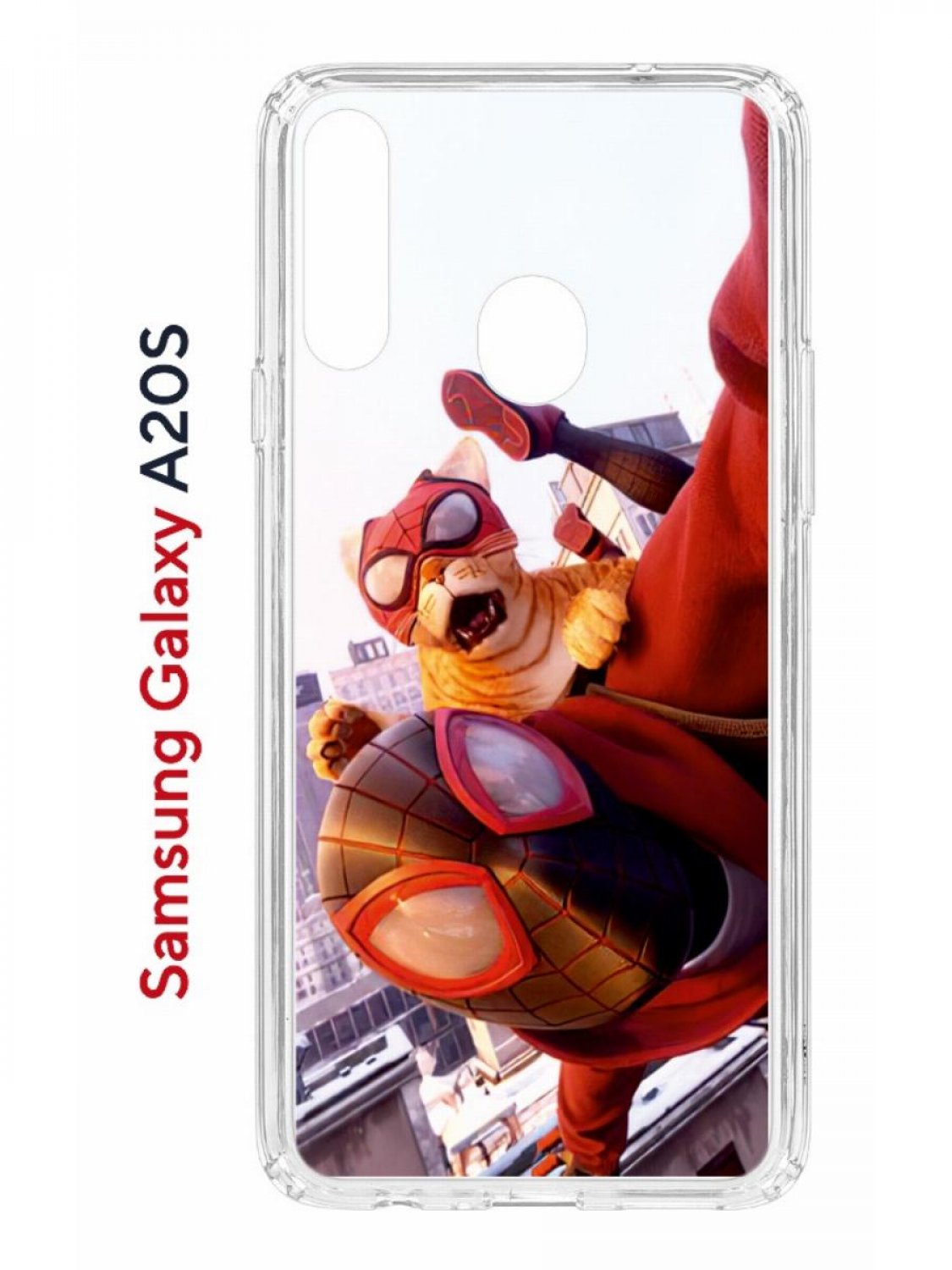 

Чехол на Samsung Galaxy A20S с принтом Kruche Print Человек паук, противоударный бампер, Прозрачный;красный;желтый;фиолетовый, Самсунг Галакси А20с