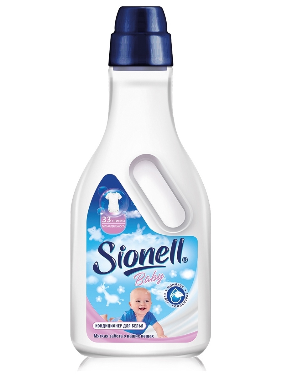 фото Кондиционер для белья sionell baby 1 л