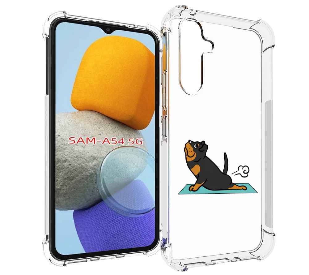 

Чехол MyPads спортивная-собачка для Samsung Galaxy A54, Tocco
