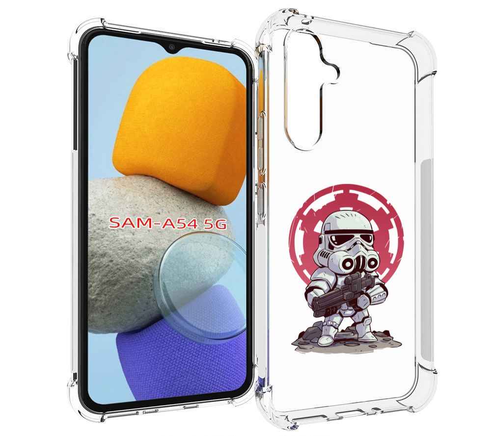 

Чехол MyPads солдат-из-старварс для Samsung Galaxy A54, Tocco