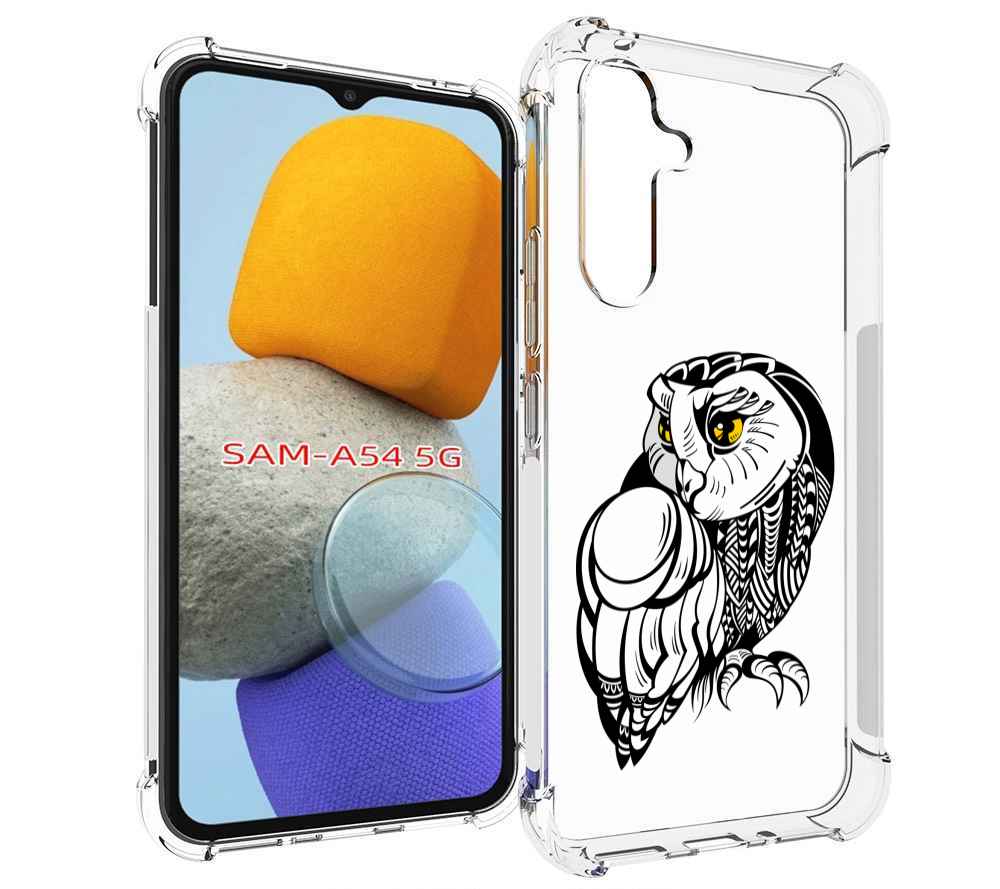 

Чехол MyPads сова-красотка для Samsung Galaxy A54, Tocco