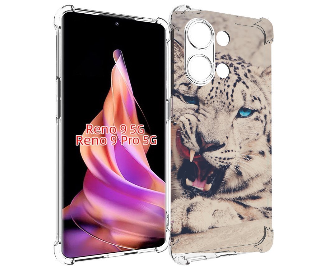 

Чехол MyPads Барсюня для Oppo Reno 9/Reno 9 Pro, Прозрачный, Tocco