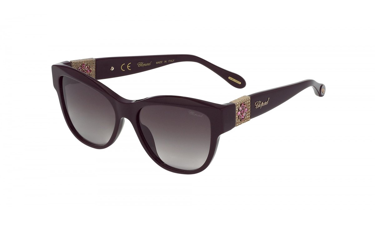 Солнцезащитные очки женские Chopard 287 бордовые