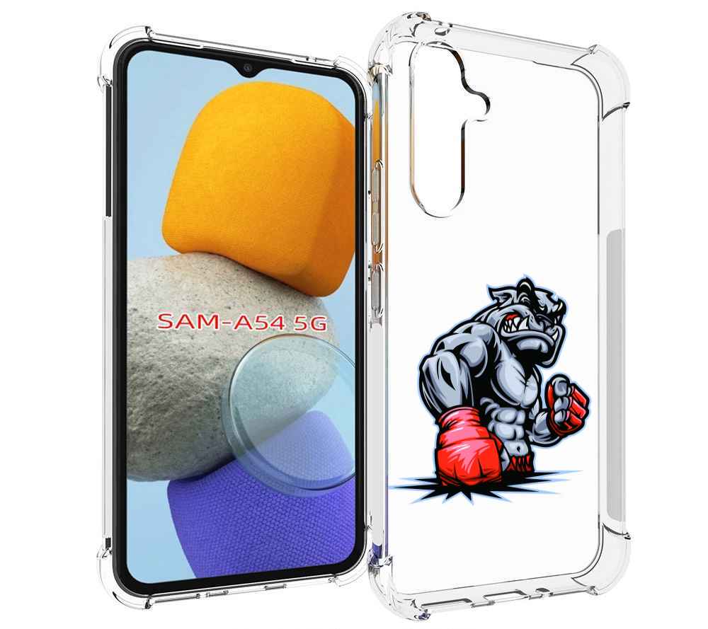 

Чехол MyPads собака-боксер для Samsung Galaxy A54, Tocco