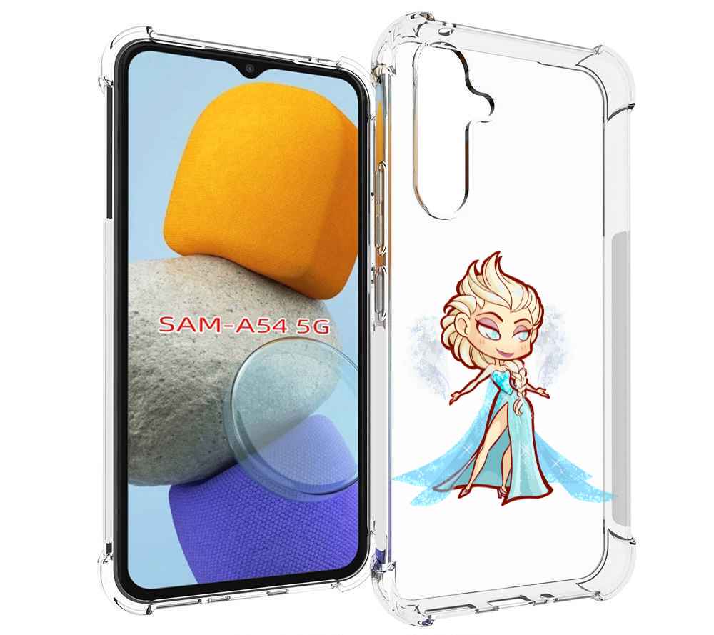

Чехол MyPads снежная-принцесса женский для Samsung Galaxy A54, Tocco