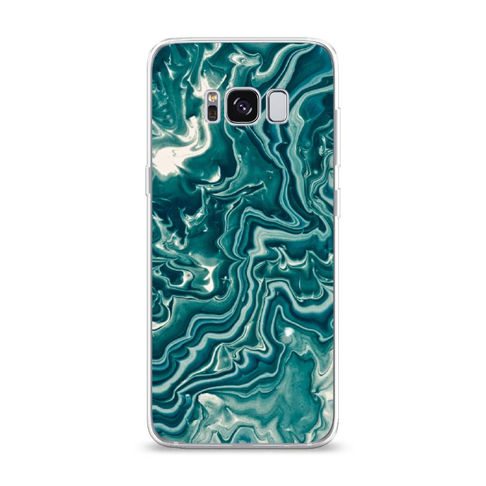 

Чехол Awog на Samsung Galaxy S8 "Минералы 4", Голубой, 24750-3