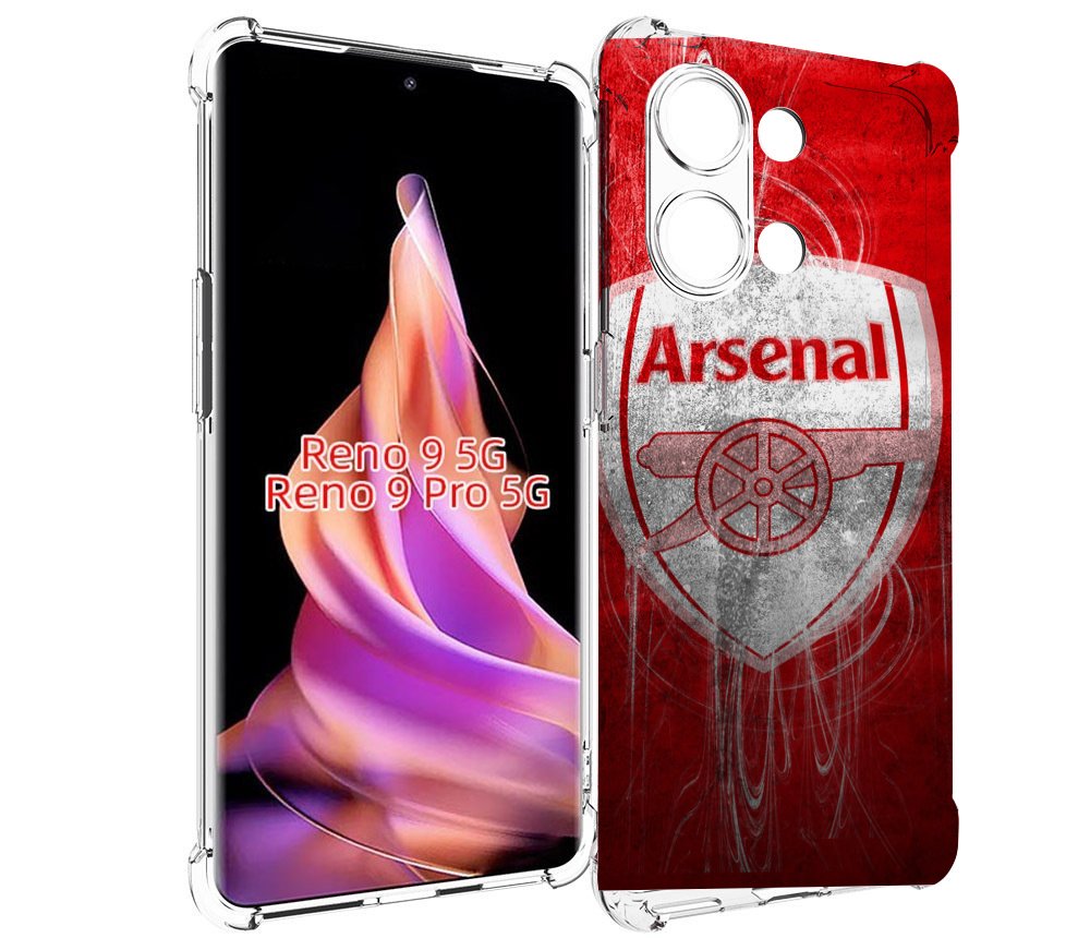 

Чехол MyPads Арсенал для Oppo Reno 9/Reno 9 Pro, Прозрачный, Tocco