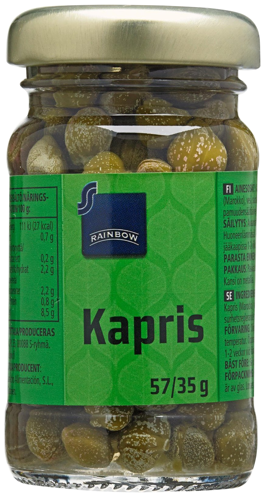 

Каперсы Rainbow Kapris 57 г