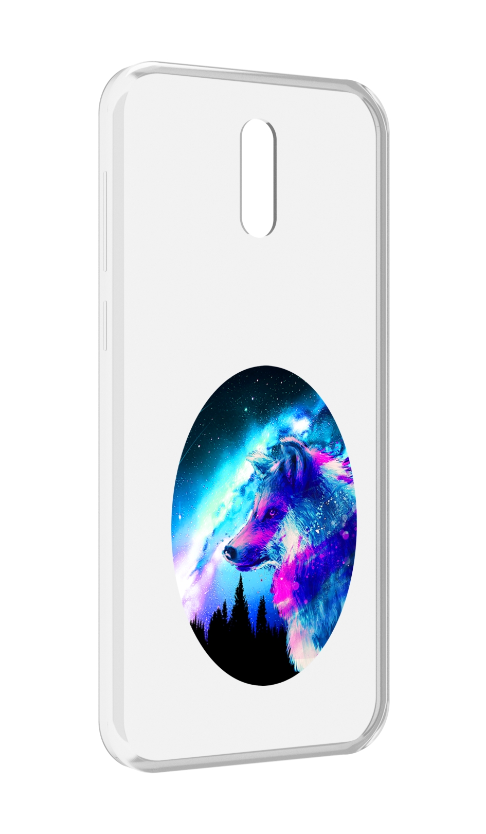 

Чехол MyPads голубой волк для Alcatel 3L (2019), Прозрачный, Tocco