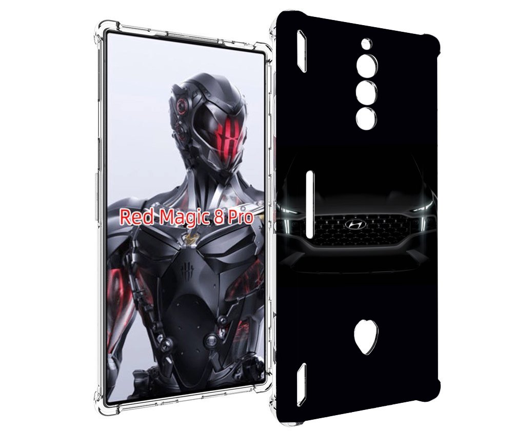 

Чехол MyPads Hyundai хендай 2 для ZTE Nubia Red Magic 8 Pro / Red Magic 8 Pro Plus, Tocco