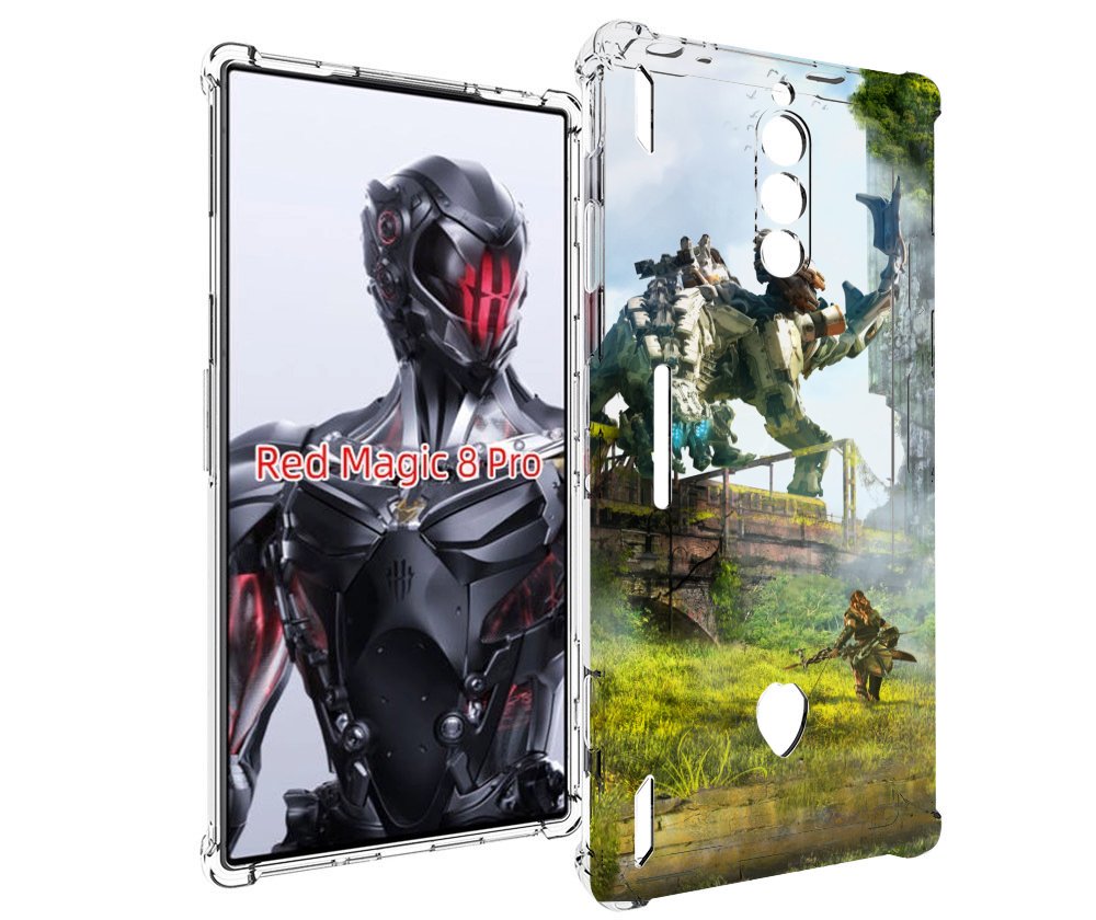 Чехол MyPads Horizon Zero Dawn для ZTE Nubia Red Magic 8 Pro / Red Magic 8 Pro Plus