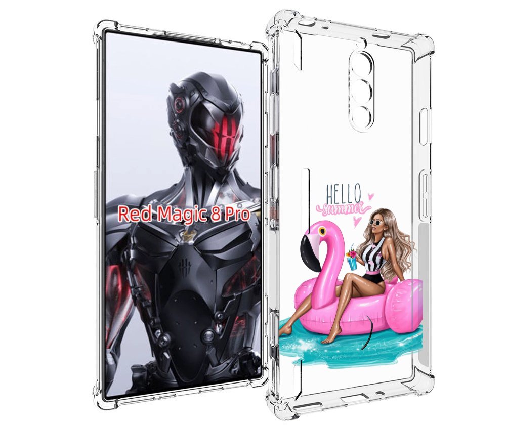 

Чехол MyPads Hello-summer для ZTE Nubia Red Magic 8 Pro / Red Magic 8 Pro Plus, Tocco