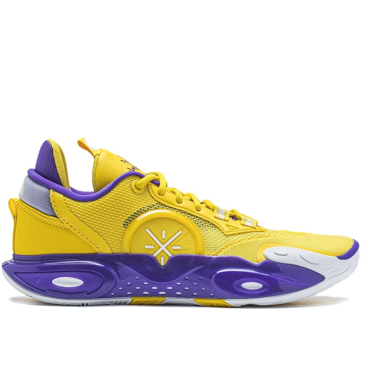 

Кроссовки мужские Li-Ning Wade All City желтые 10.5 US, Желтый, Wade All City
