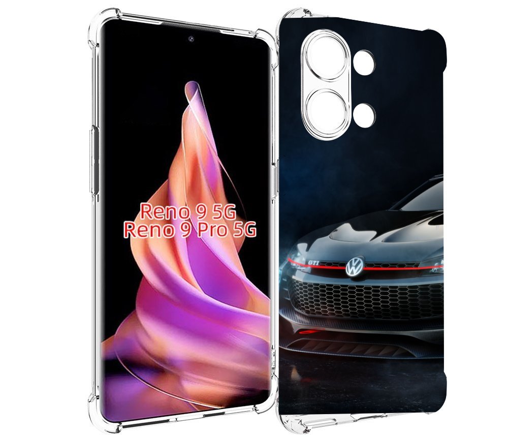 

Чехол MyPads volkswagen фольскваген 2 мужской для Oppo Reno 9/Reno 9 Pro, Прозрачный, Tocco