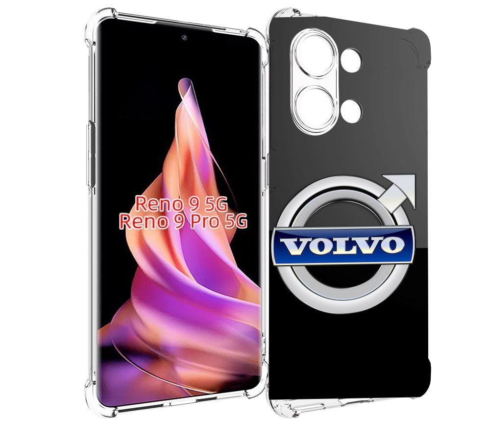 

Чехол MyPads volco вольво 2 мужской для Oppo Reno 9/Reno 9 Pro, Прозрачный, Tocco