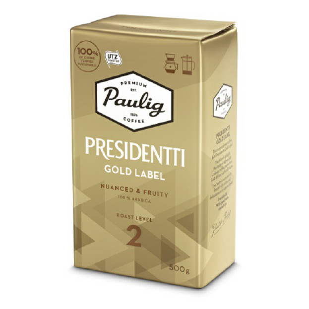 

Кофе Paulig Presidentti Gold Labe молотый 500 г