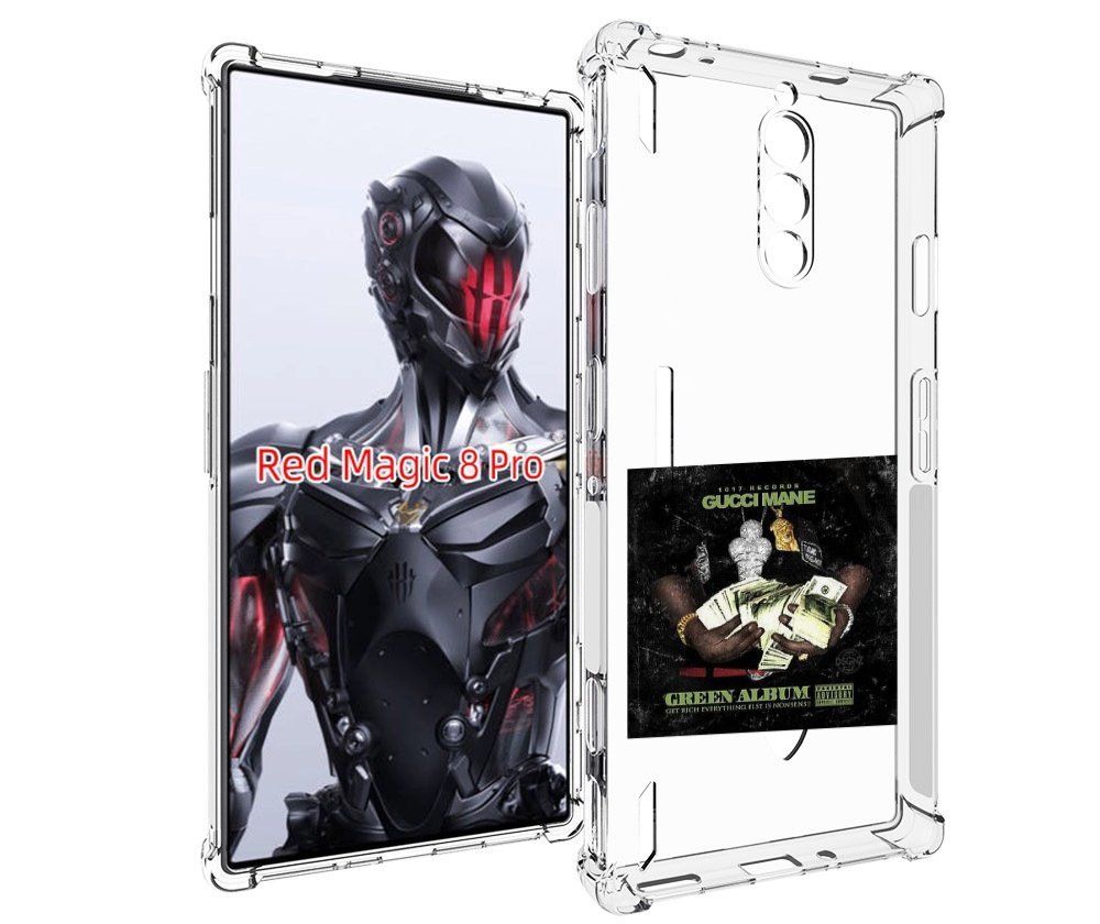 

Чехол MyPads Gucci Mane & Migos - The Green Album для ZTE Nubia Red Magic 8 Pro / Red M..., Tocco