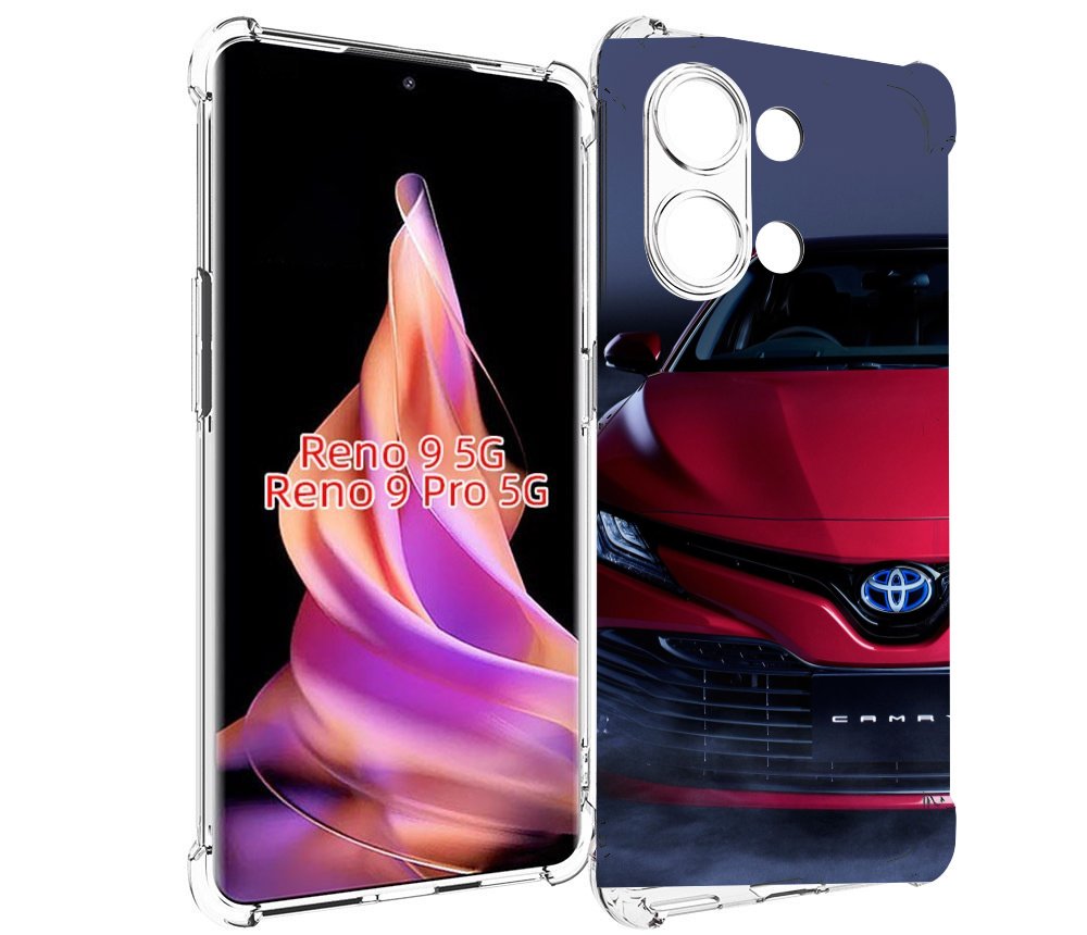 

Чехол MyPads toyota тоиота 1 для Oppo Reno 9/Reno 9 Pro, Прозрачный, Tocco