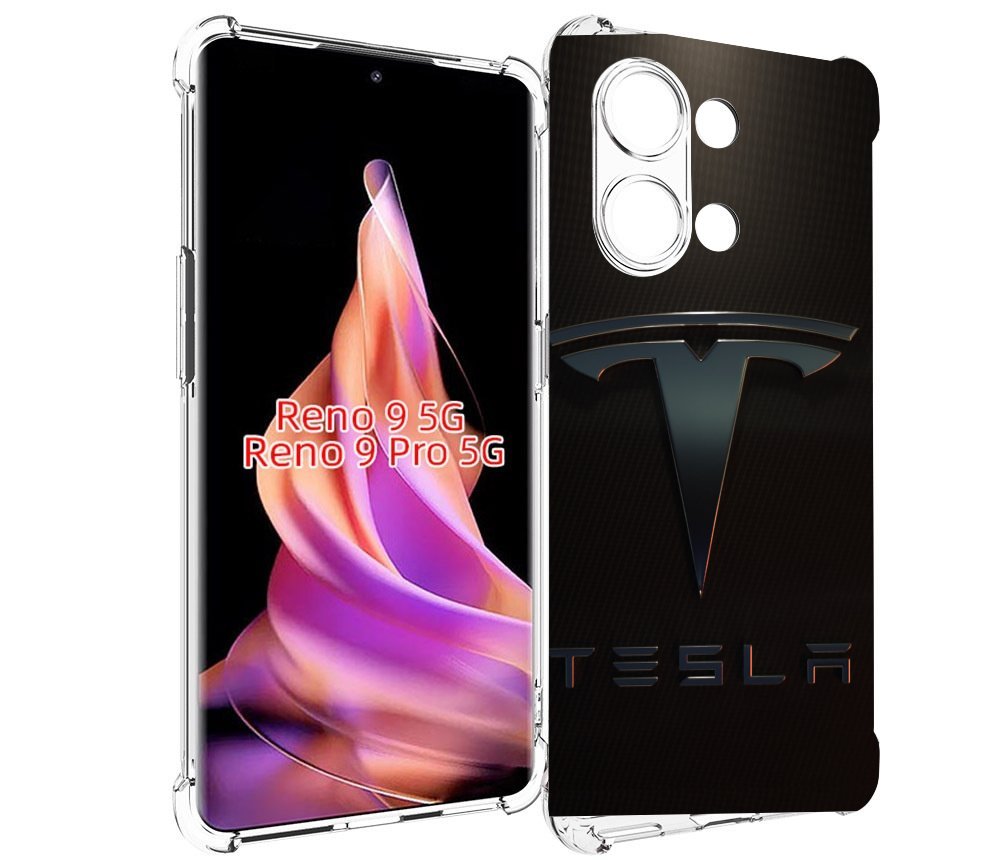 Чехол MyPads tesla тесла 3 для Oppo Reno 9/Reno 9 Pro