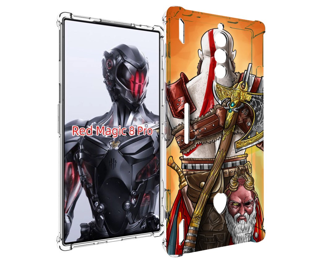 

Чехол MyPads God of War для ZTE Nubia Red Magic 8 Pro / Red Magic 8 Pro Plus, Tocco