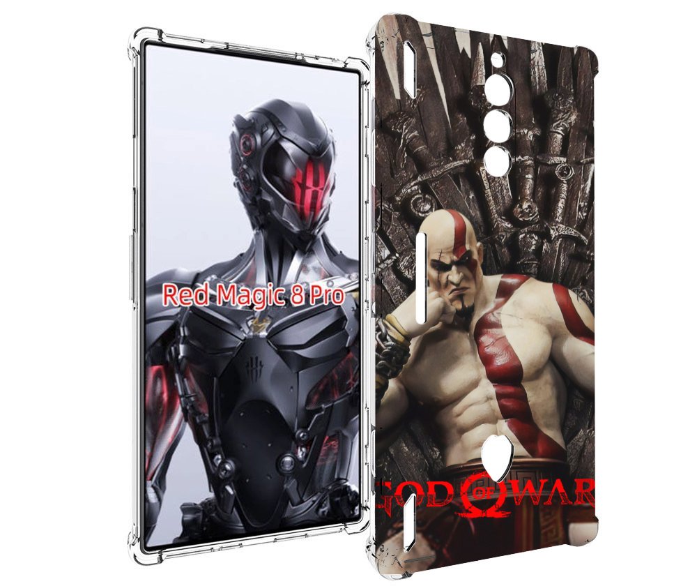 

Чехол MyPads God of War Кратос для ZTE Nubia Red Magic 8 Pro / Red Magic 8 Pro Plus, Tocco