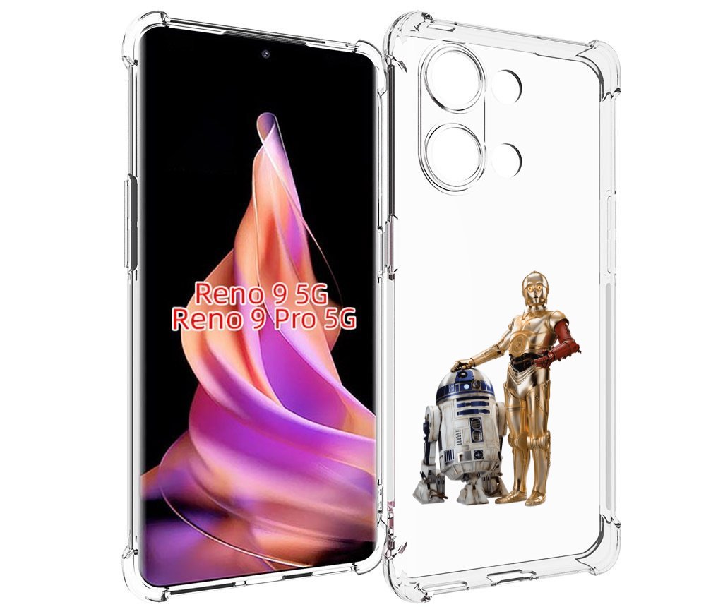 

Чехол MyPads starwars-звездные-воины для Oppo Reno 9/Reno 9 Pro, Прозрачный, Tocco