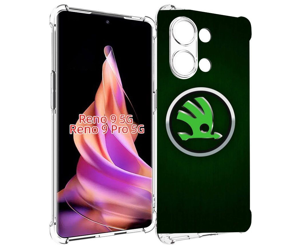 

Чехол MyPads skoda-шкода-3 мужской для Oppo Reno 9/Reno 9 Pro, Прозрачный, Tocco