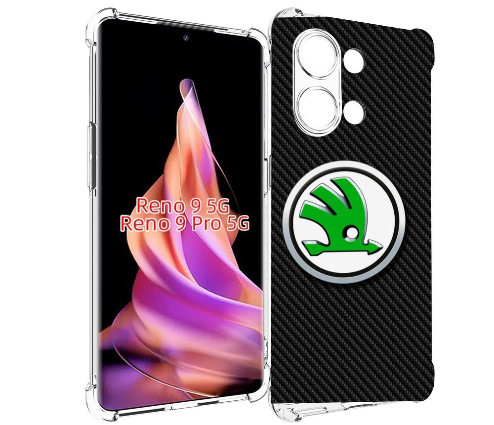 

Чехол MyPads skoda шкода 2 для Oppo Reno 9/Reno 9 Pro, Прозрачный, Tocco