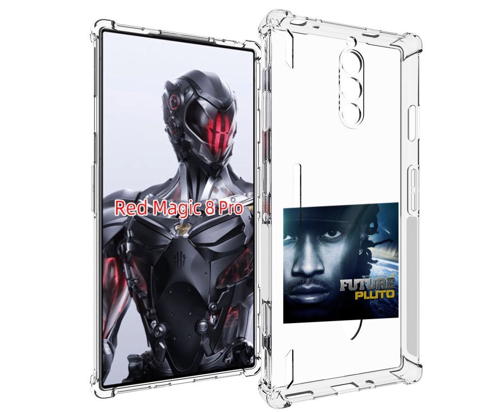 Чехол MyPads Future - Pluto для ZTE Nubia Red Magic 8 Pro / Red Magic 8 Pro Plus