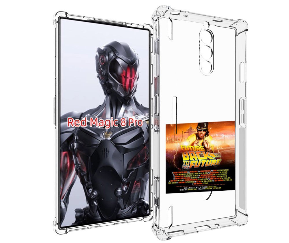 

Чехол MyPads Future - Back To The Future для ZTE Nubia Red Magic 8 Pro / Red Magic 8 Pr..., Tocco