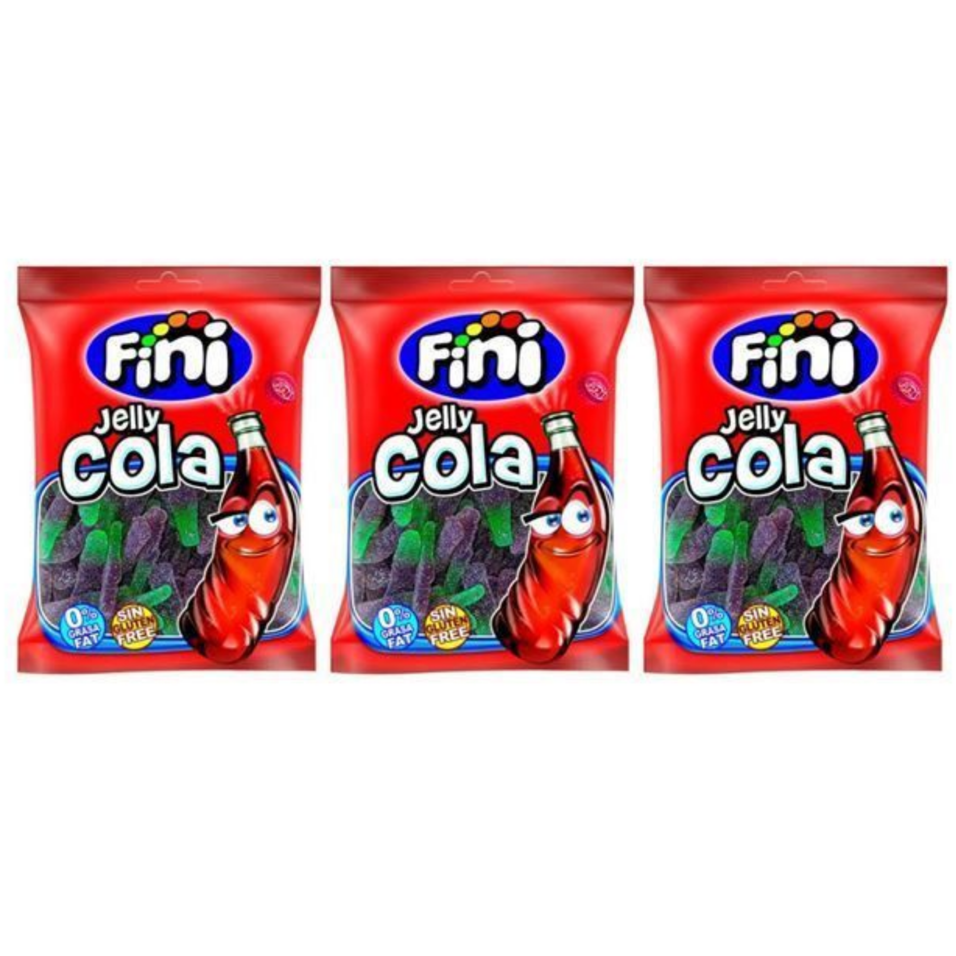 

Жевательный мармелад Fini со вкусом колы, 90 г х 3 шт