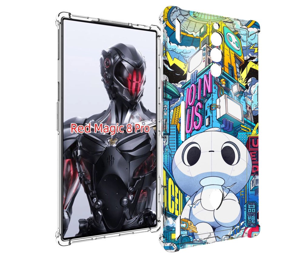 

Чехол MyPads FaceU для ZTE Nubia Red Magic 8 Pro / Red Magic 8 Pro Plus, Tocco