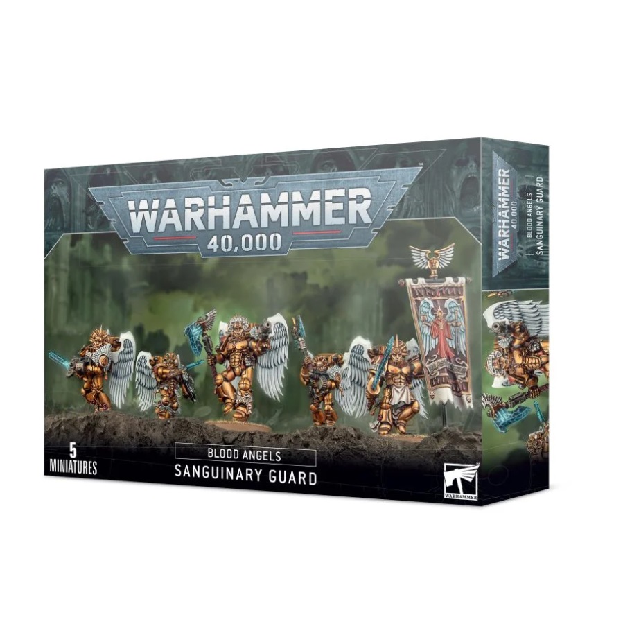 

Набор Кровавые Ангелы: Сангвинарная Гвардия, Blood Angels Sanguinary Guard