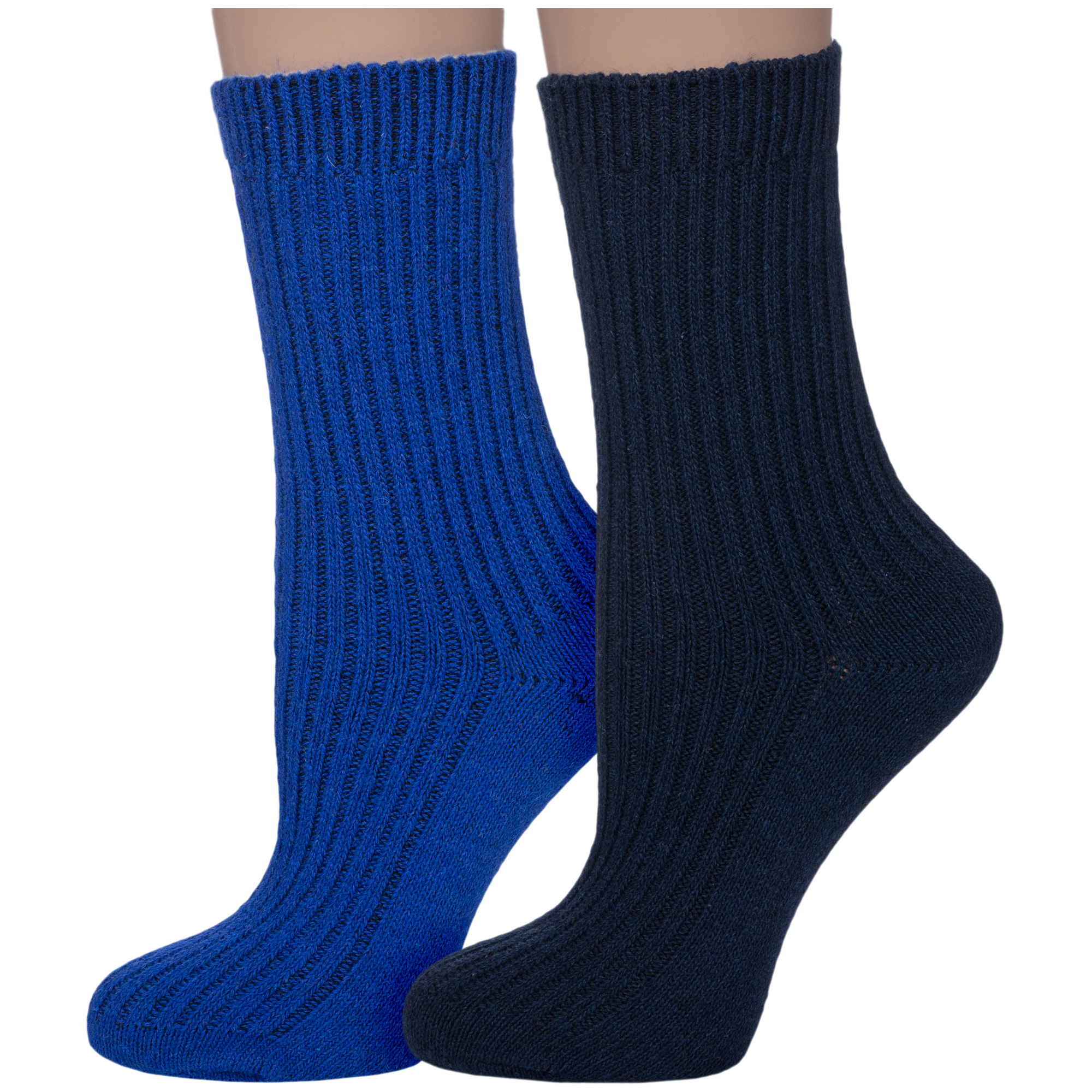 Комплект носков женских Hobby Line 2-6199 синих 36-40