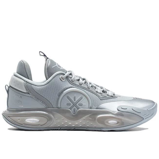 

Кроссовки мужские Li-Ning Wade All City серые 11 US, Серый, Wade All City