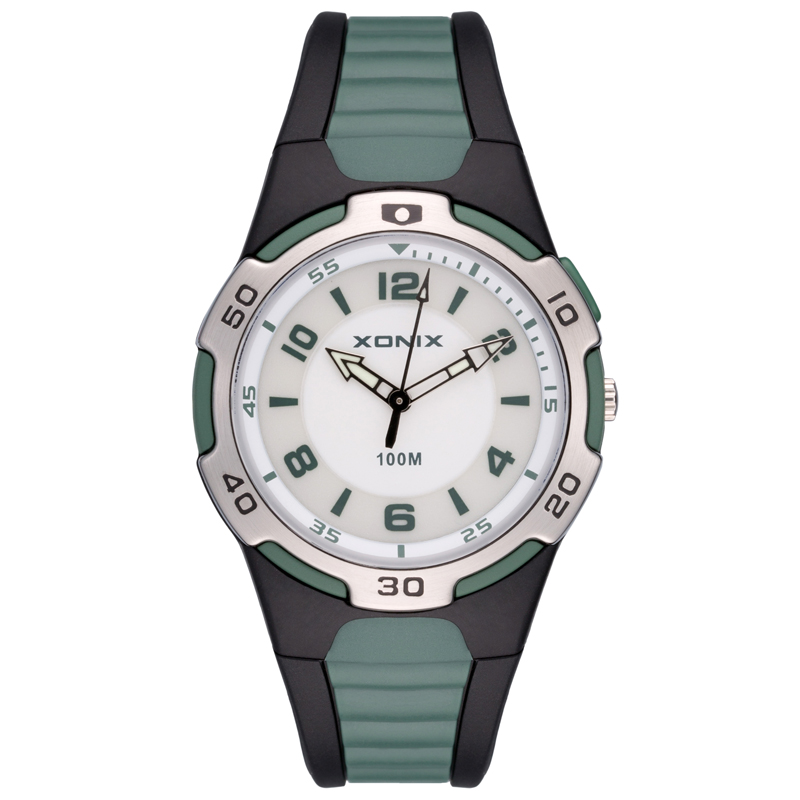 Наручные часы унисекс Xonix RQ-102 зеленые