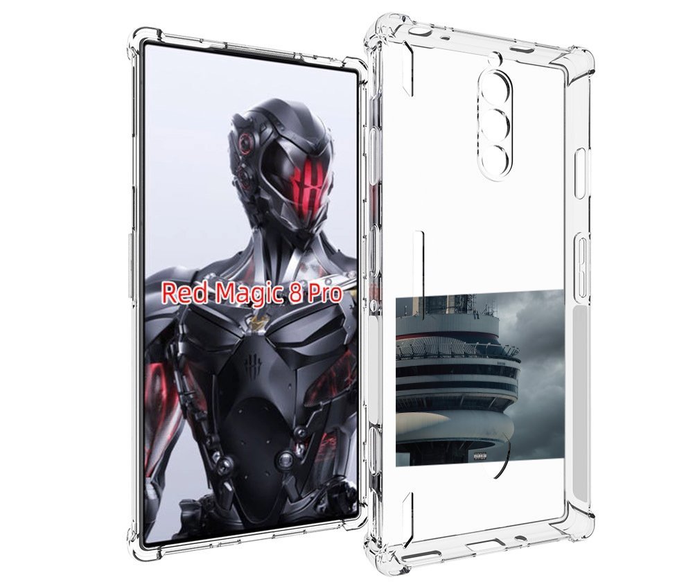 Чехол MyPads Drake - Views для ZTE Nubia Red Magic 8 Pro / Red Magic 8 Pro Plus