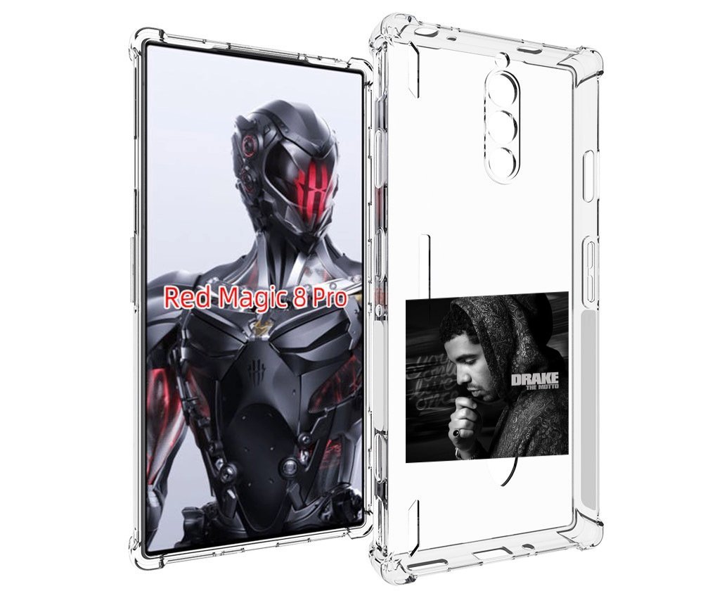 

Чехол MyPads Drake - The Motto для ZTE Nubia Red Magic 8 Pro / Red Magic 8 Pro Plus, Tocco