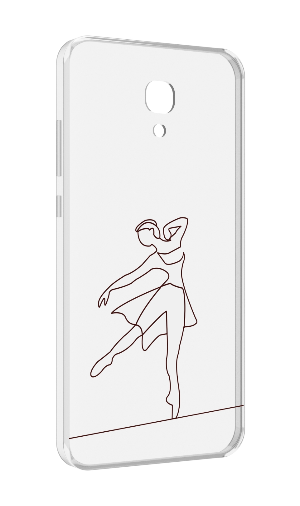 

Чехол MyPads балерина-белая для Meizu M6 (M711Q), Прозрачный, Tocco