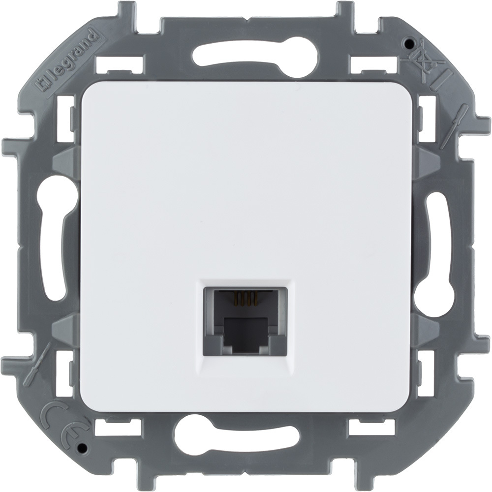 

Телефонная розетка Legrand INSPIRIA RJ11 7шт 673820.7, Белый